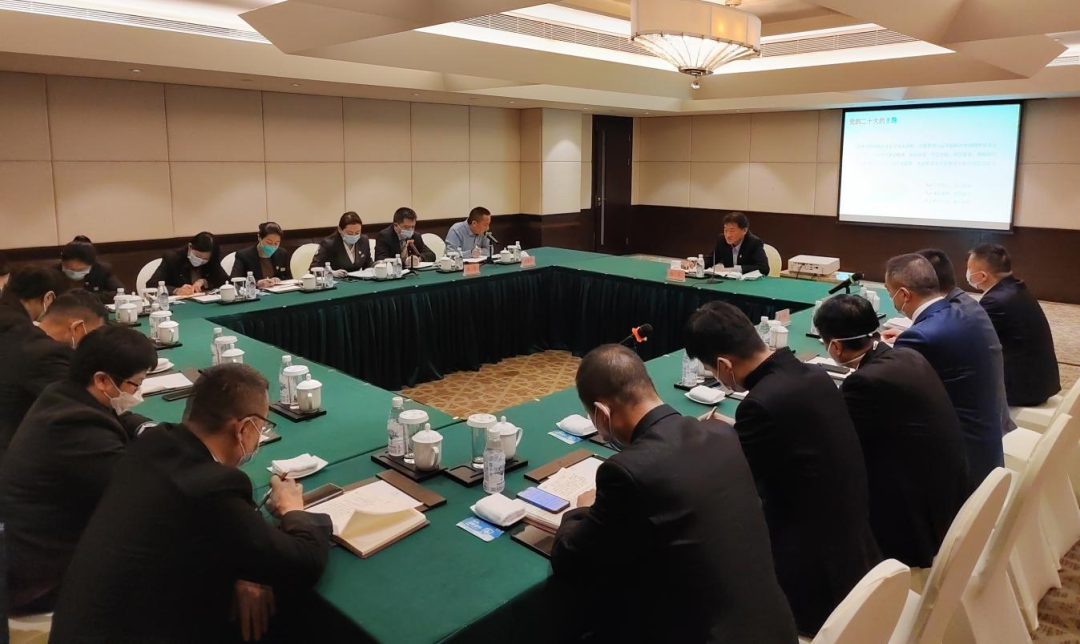 四川省尊龙凯时集团党委书记、董事长任丁赴基层联系点宣讲党的二十大精神